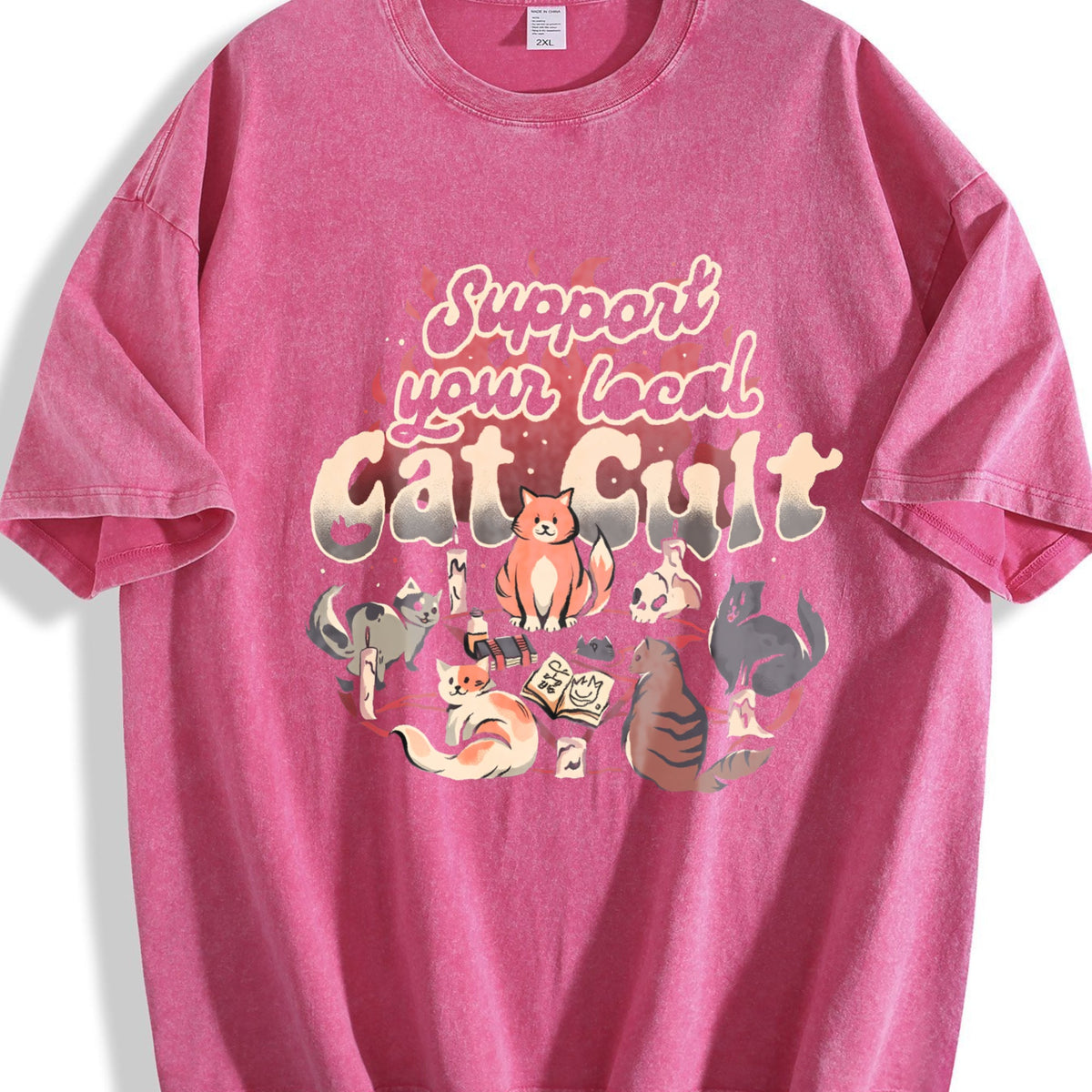 Cat Cult - Black Enthusiast 'support Your Local Vintage product image 5