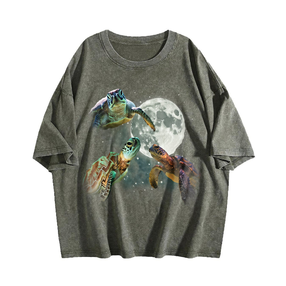Three Turtles 90s Vintage Washed T-Shirt product image 4