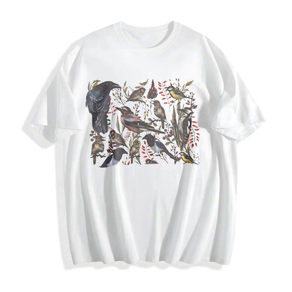 Boho Bird Cotton T-Shirt product image 2