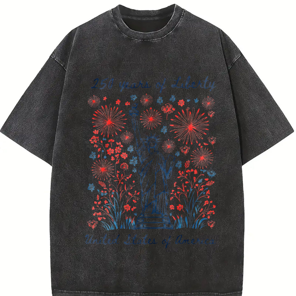 250 Years Of Liberty Vintage Washed T-Shirt product image 2