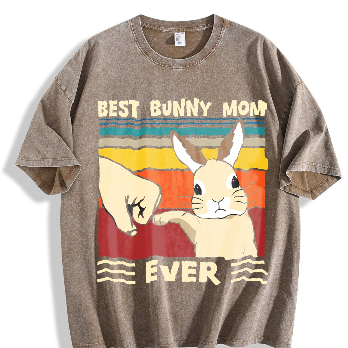 Happy Easter Vintage Washed T-Shirt product image 3