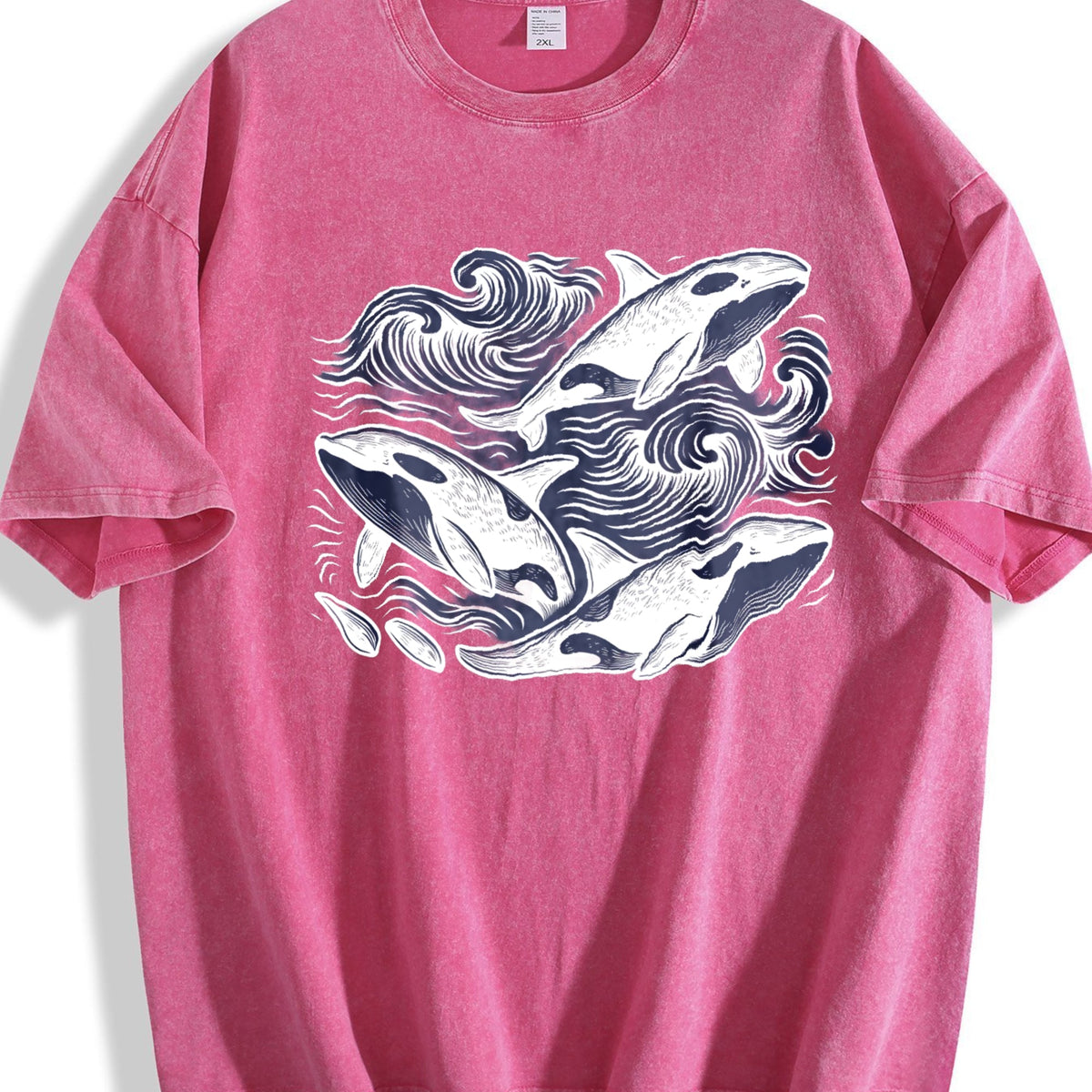 Orcas Ocean 90s Vintage Washed T-Shirt product image 7