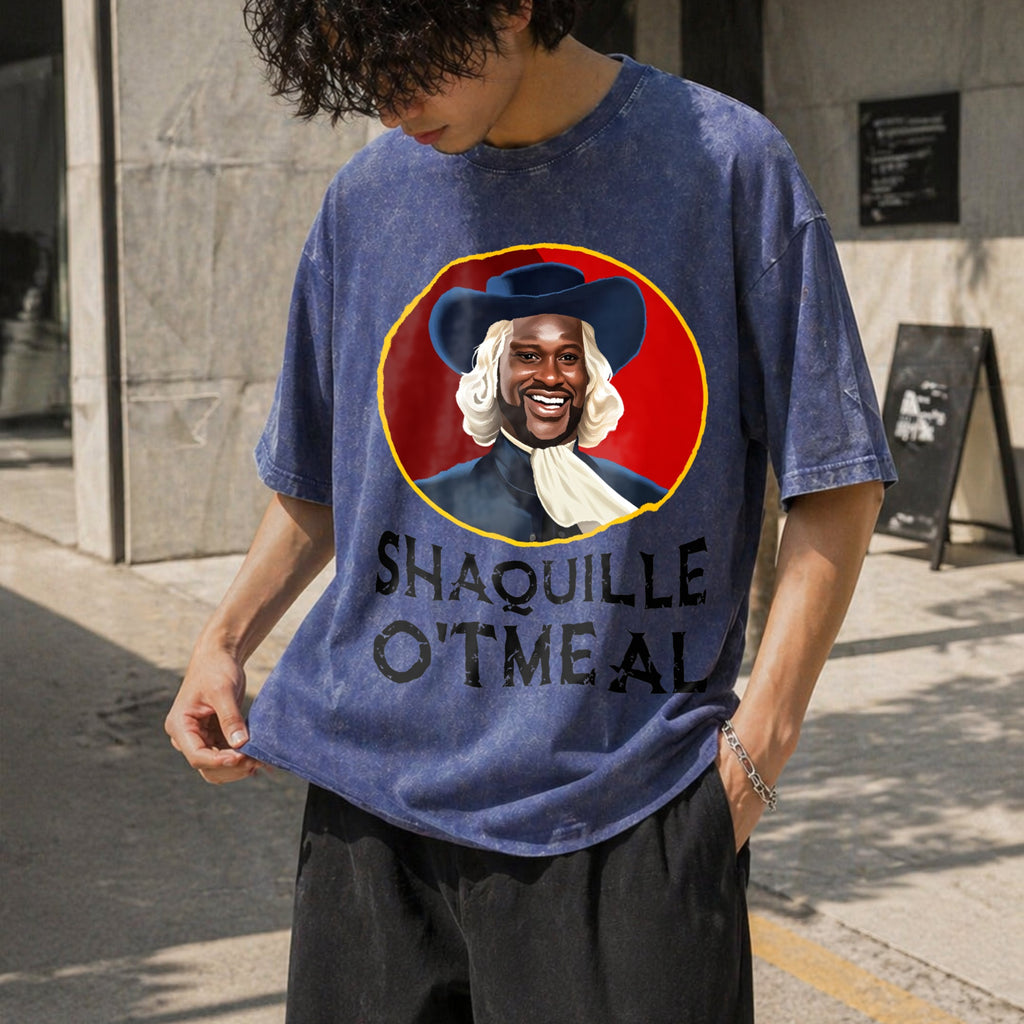 Shaquille O'tmeal Vintage Washed T-Shirt product image 8