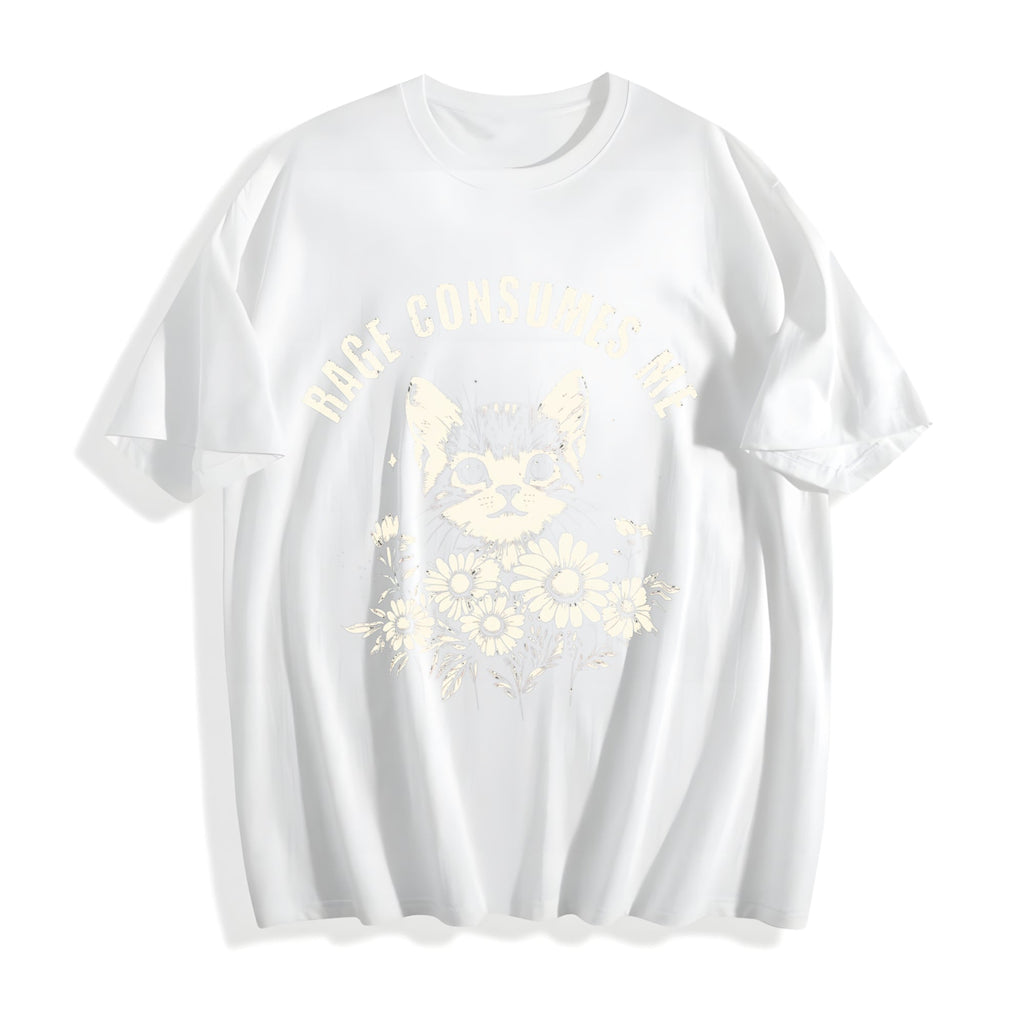 Rage Consumes Me Cotton T-Shirt product image 2