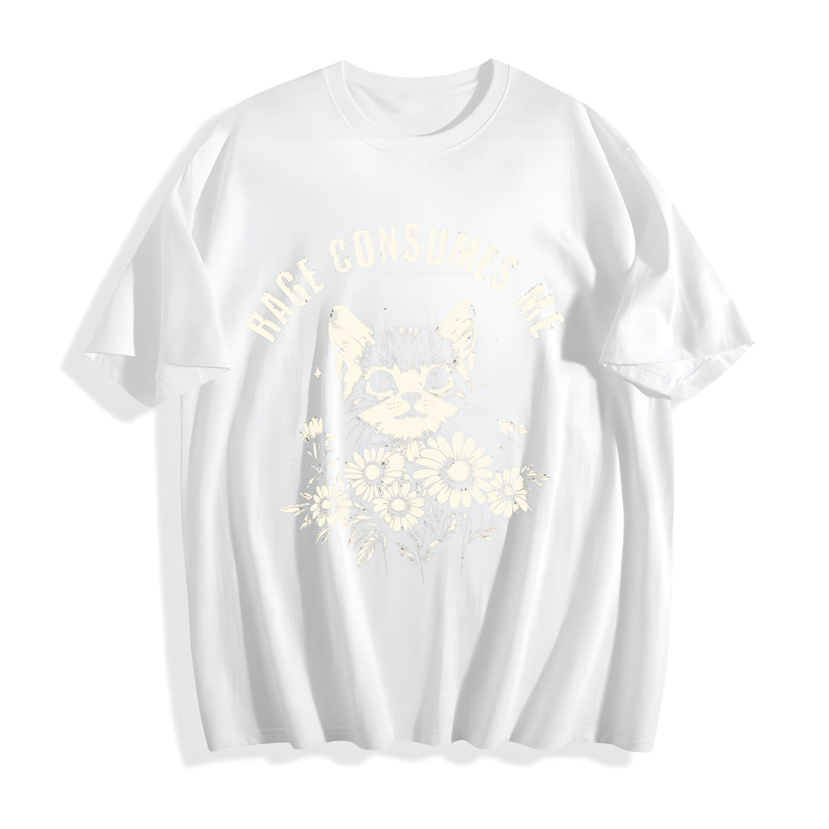 Rage Consumes Me Cotton T-Shirt product image 2