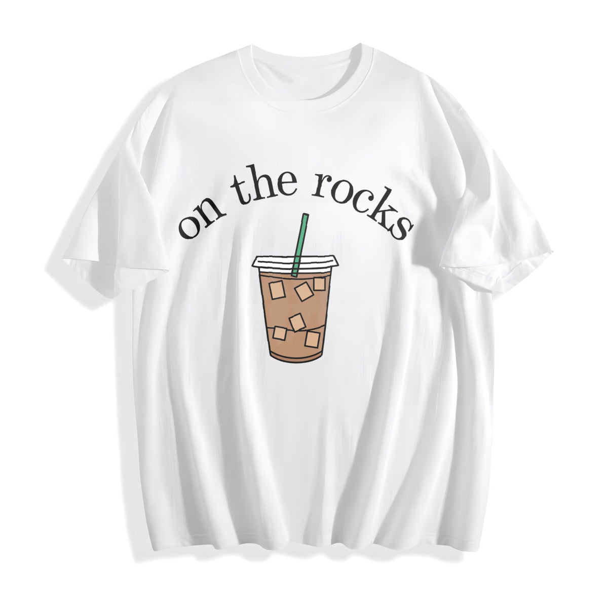 Coffee - Iced Lover - Multi Color - Funny Cotton T-Shirt product image 2