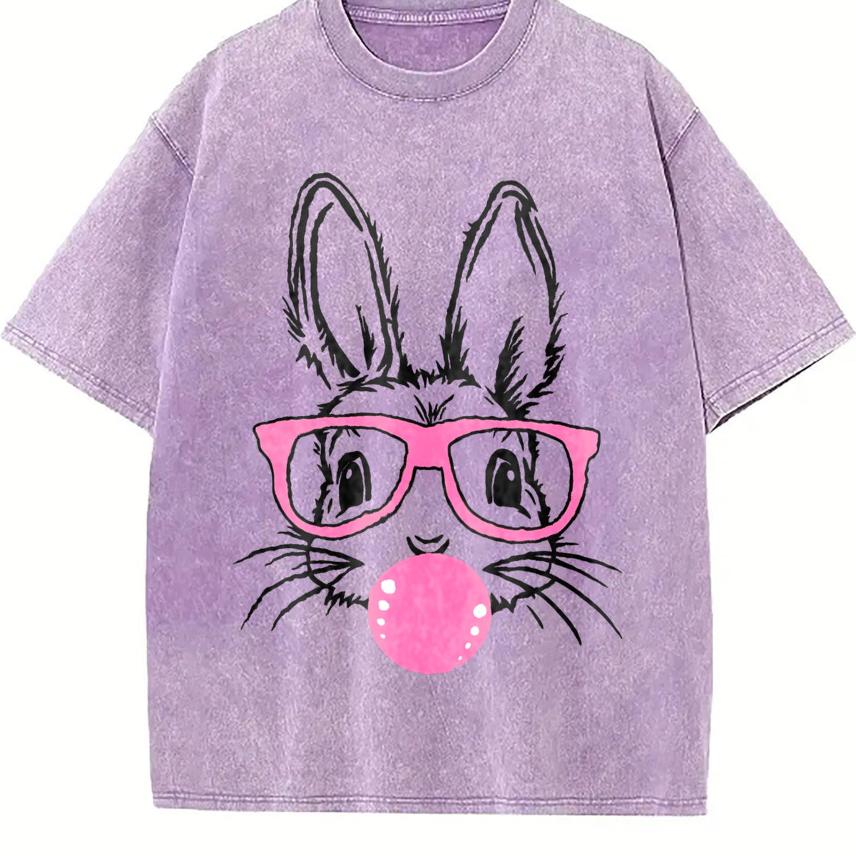 Rabbit with Pink Glasses and Bubblegum Vintage Washed product image 6