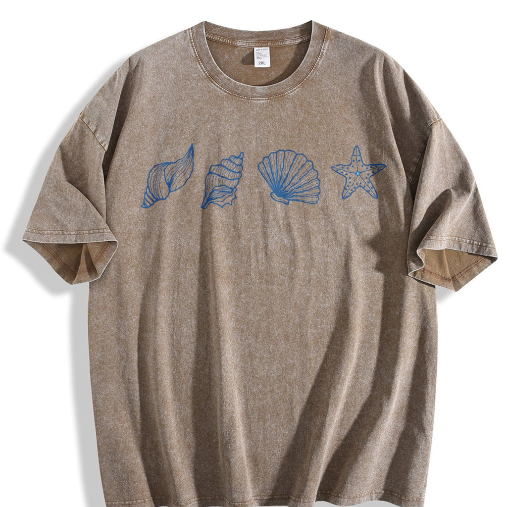 Seashells Vintage Washed T-Shirt product image 3