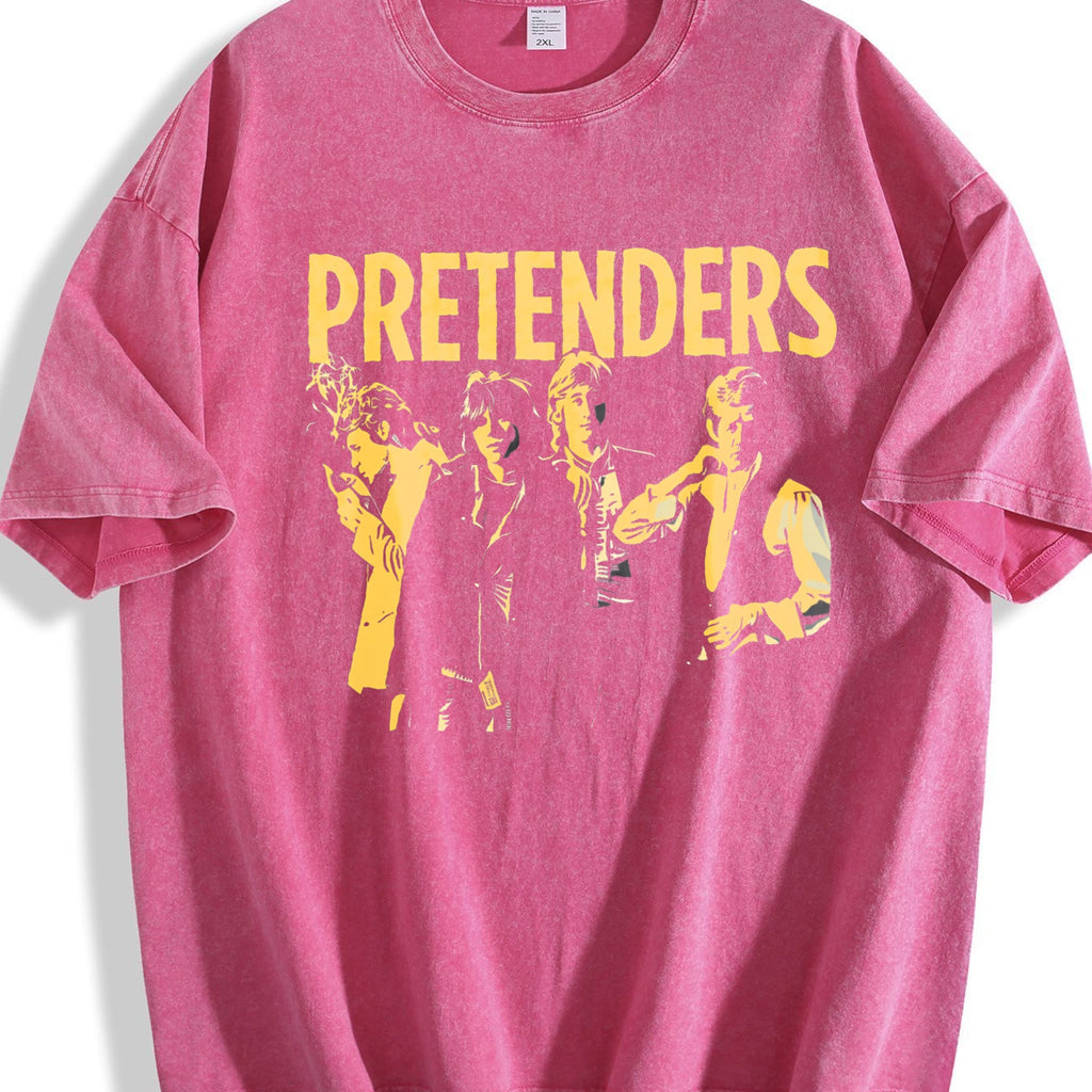 Pretenders Band Vintage Washed T-Shirt product image 5