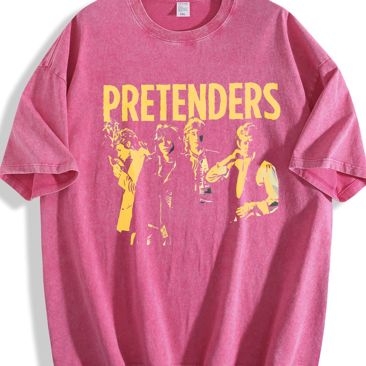 Pretenders Band Vintage Washed T-Shirt product image 5