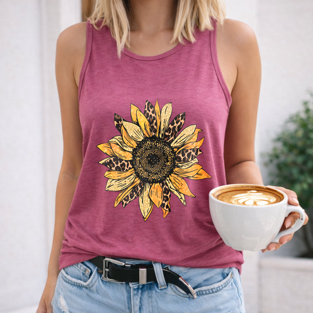 Golden Sunflower Women's Tank Top