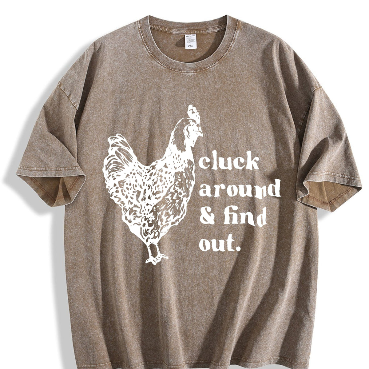 Chicken Vintage Washed T-Shirt product image 3