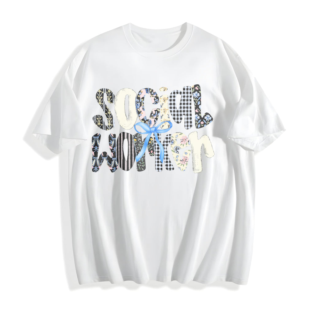 Social Worker Cotton T-Shirt product image 2