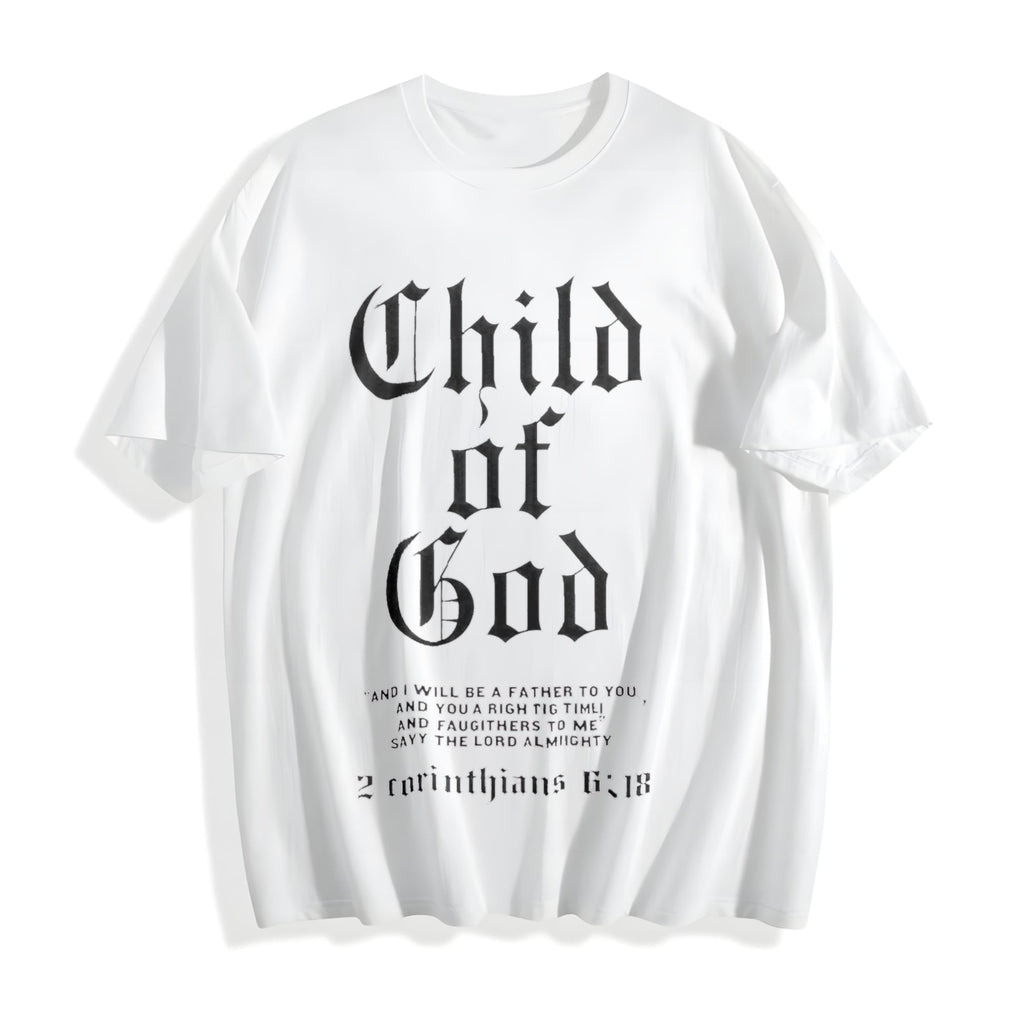 Child of God Scripture Cotton T-Shirt product image 2