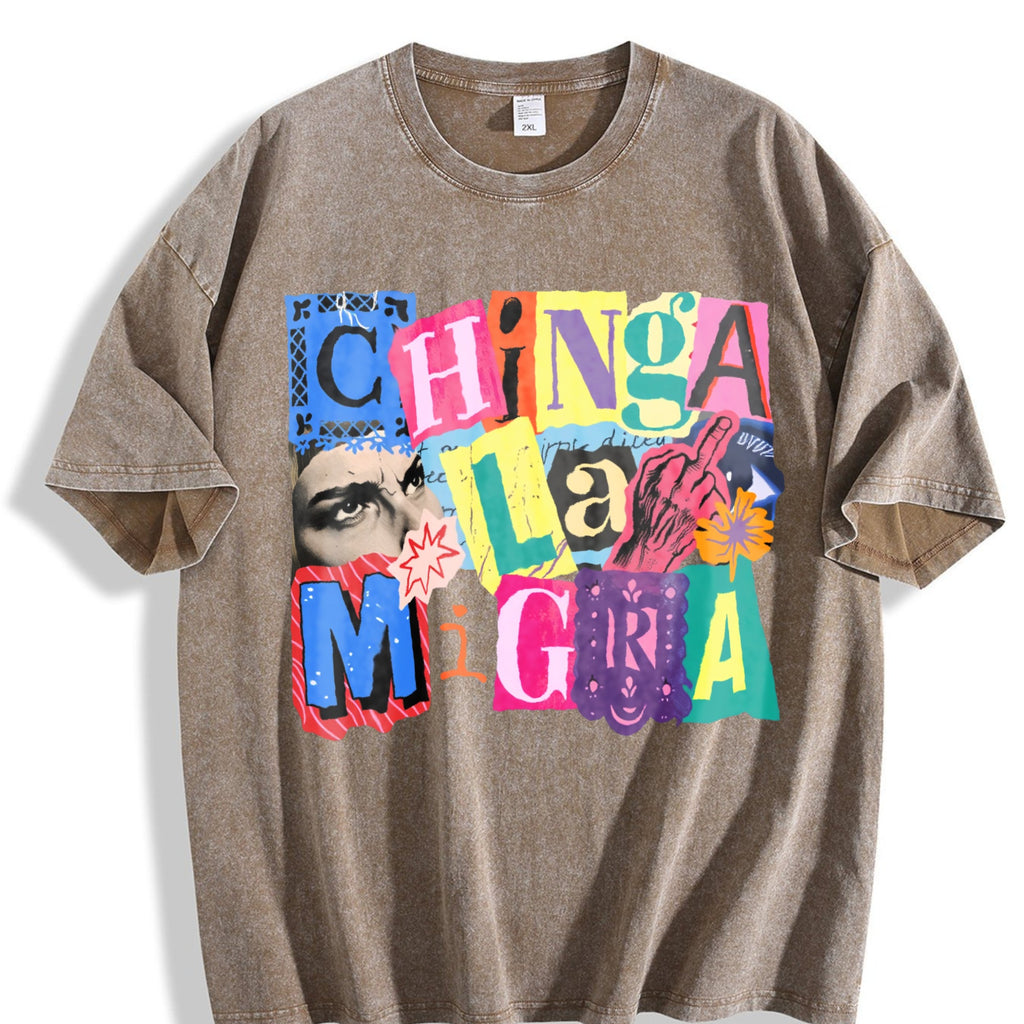 Abolish Ice Vintage Washed T-Shirt product image 3