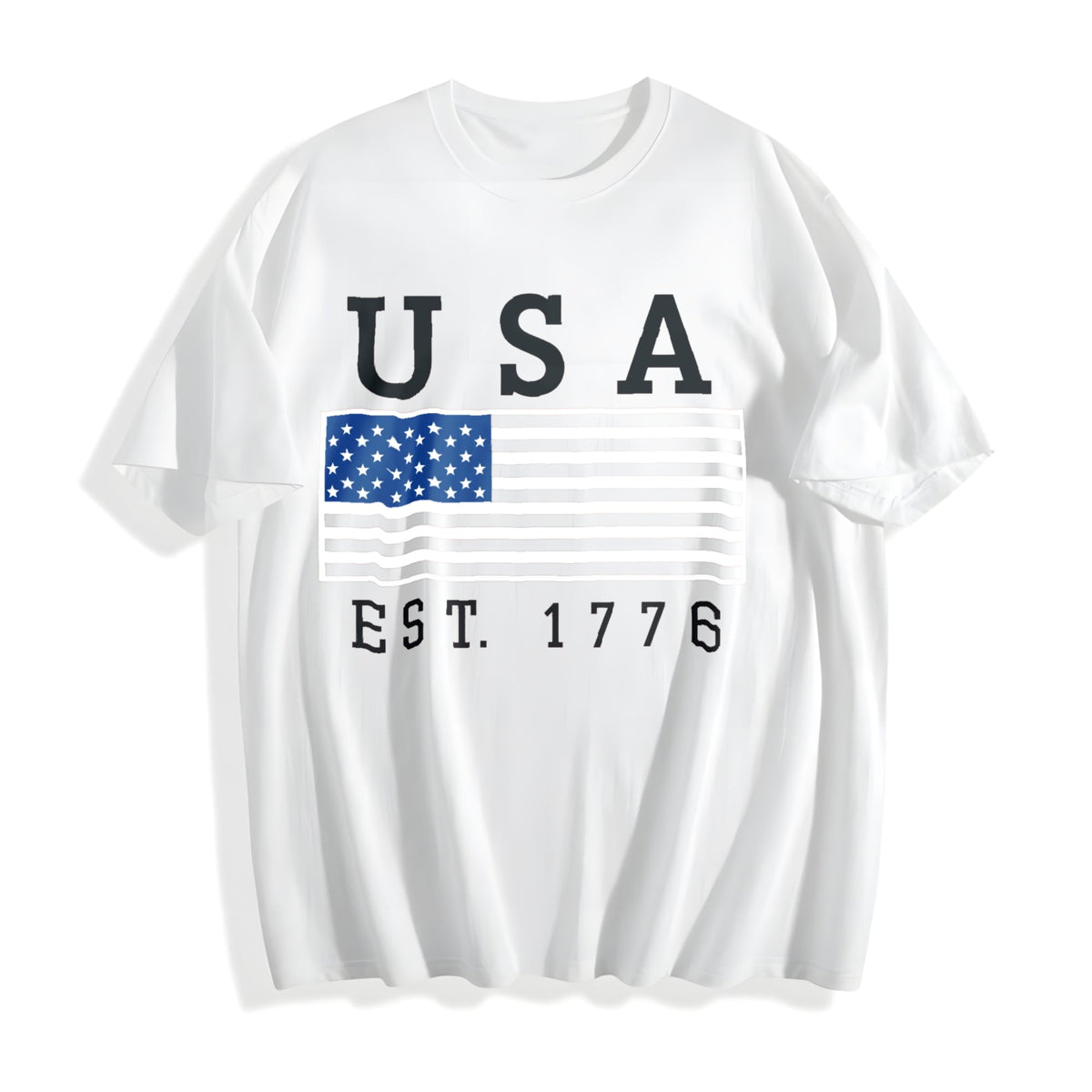 USA Flag Cotton T-Shirt product image 2