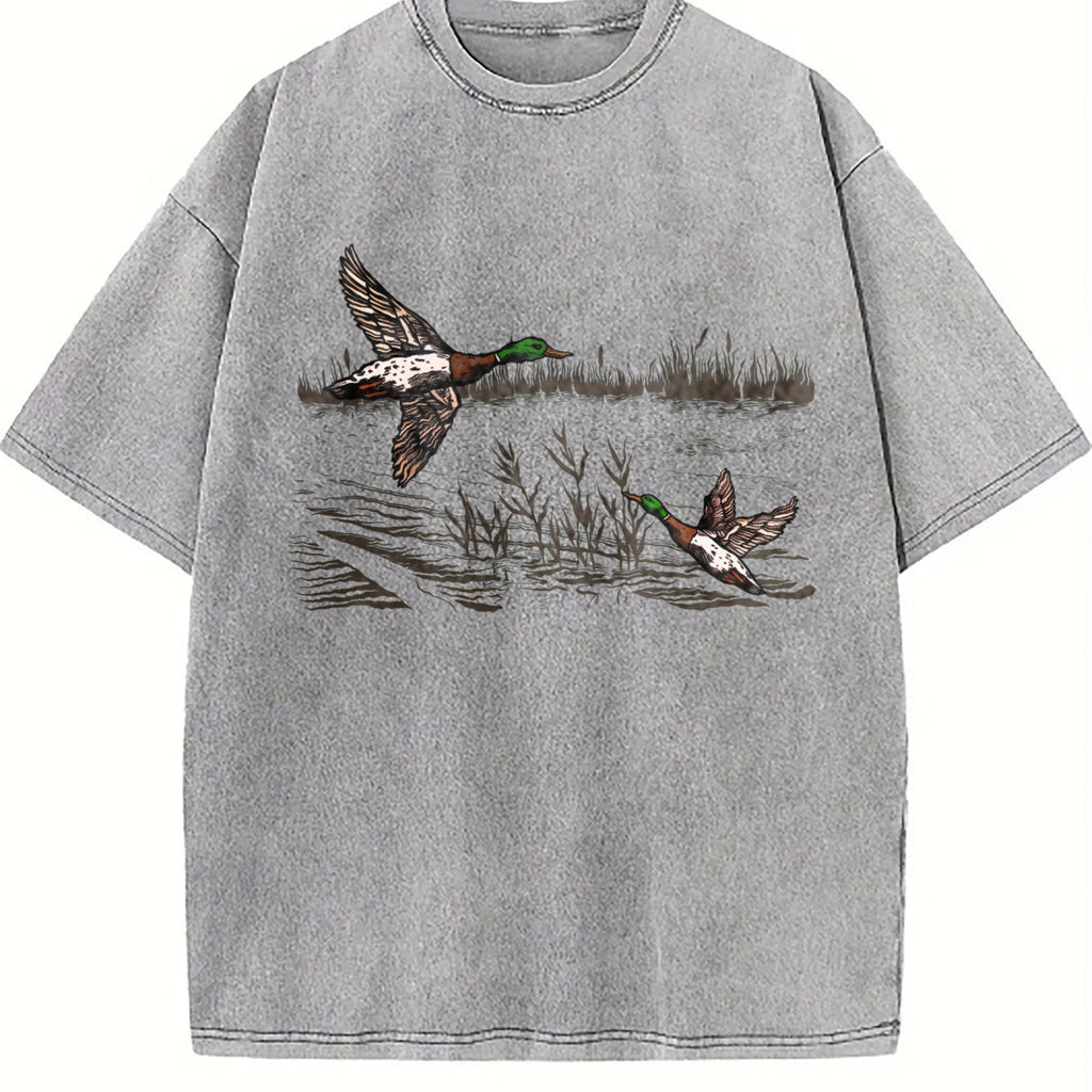 Mallard Ducks Fall 90s Waterfowl Duck Animal Lover Vintage product image 4