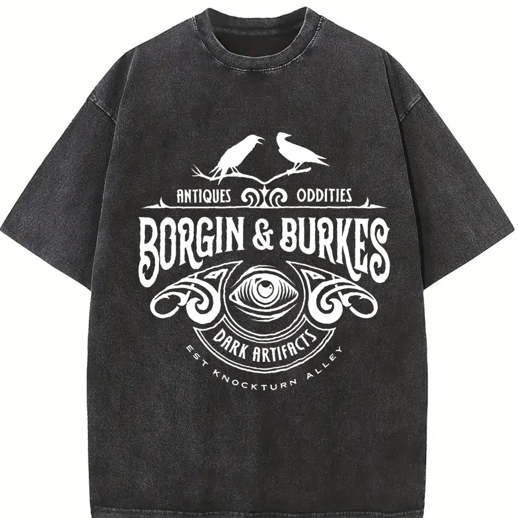 Borgin and Burkes Dark Artifacts Vintage Washed T-Shirt product image 2