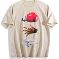 Red Fist And Golden Ring Gestures Vintage Washed T-Shirt