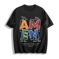 Amen Classic Letter Header Cotton T-Shirt product image 1