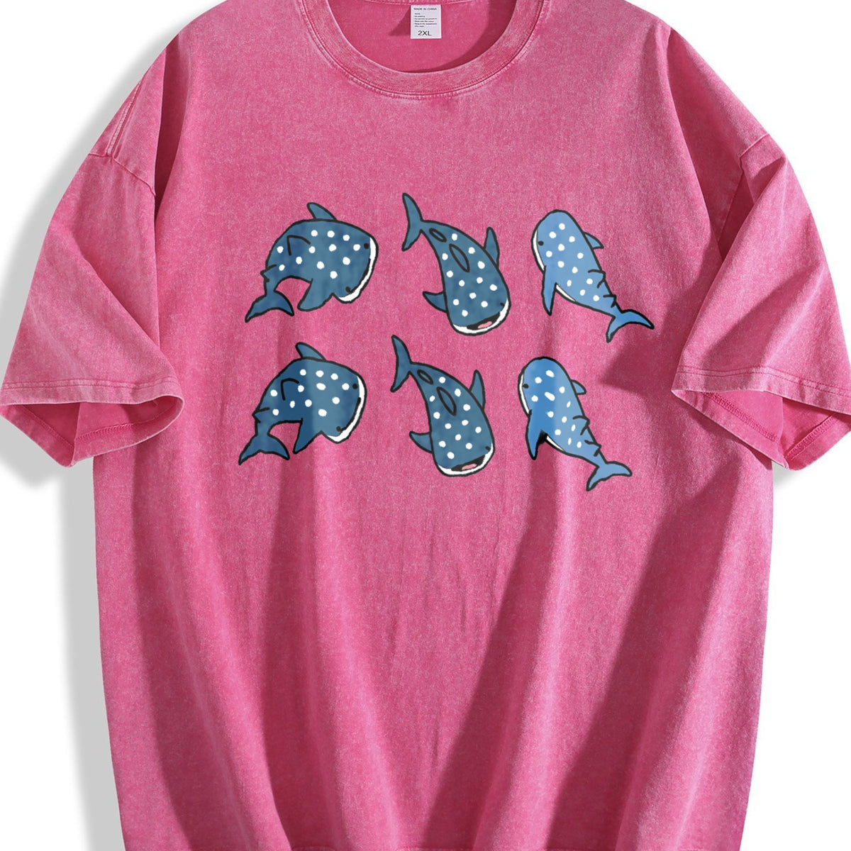 Whale Shark Vintage Washed T-Shirt product image 7