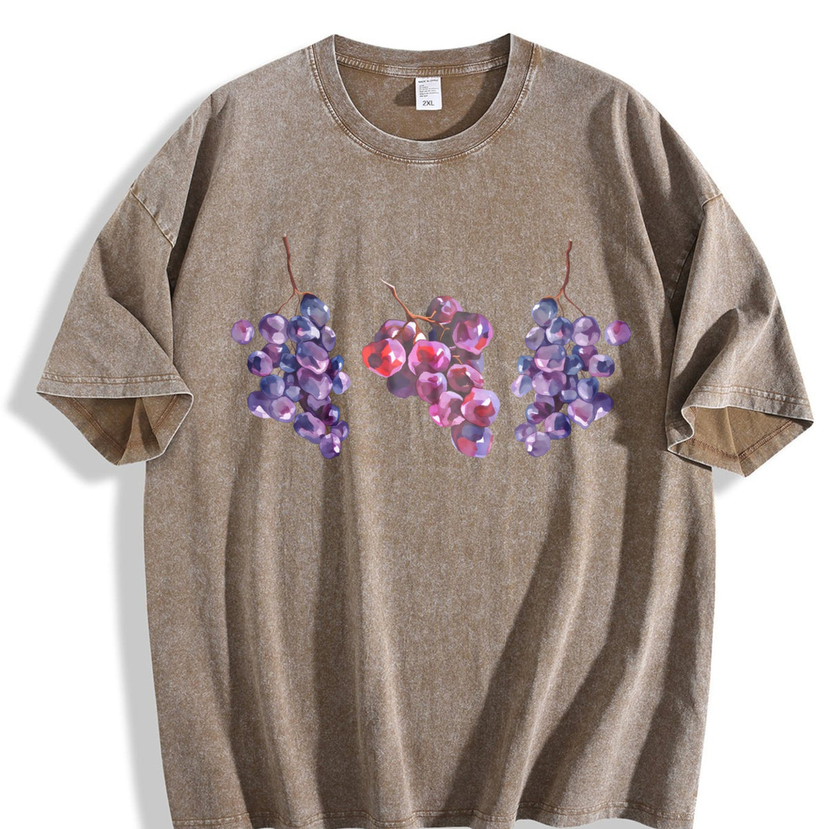Grapes 90s Vintage Washed T-Shirt product image 3