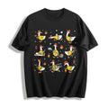 Funny Firefighter Goose Cotton T-Shirt product image 1