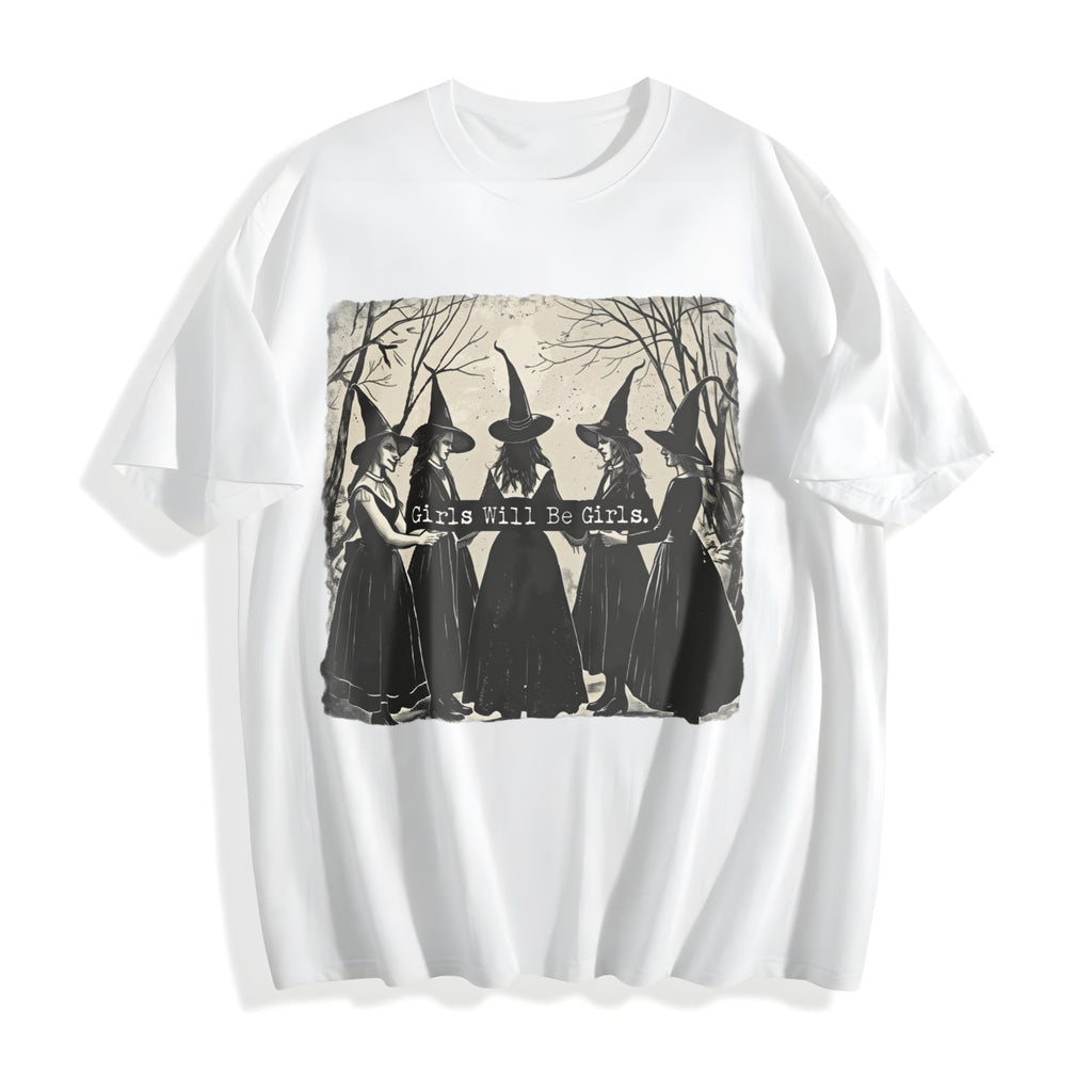 Girls Will Be Witch Cotton T-Shirt product image 2