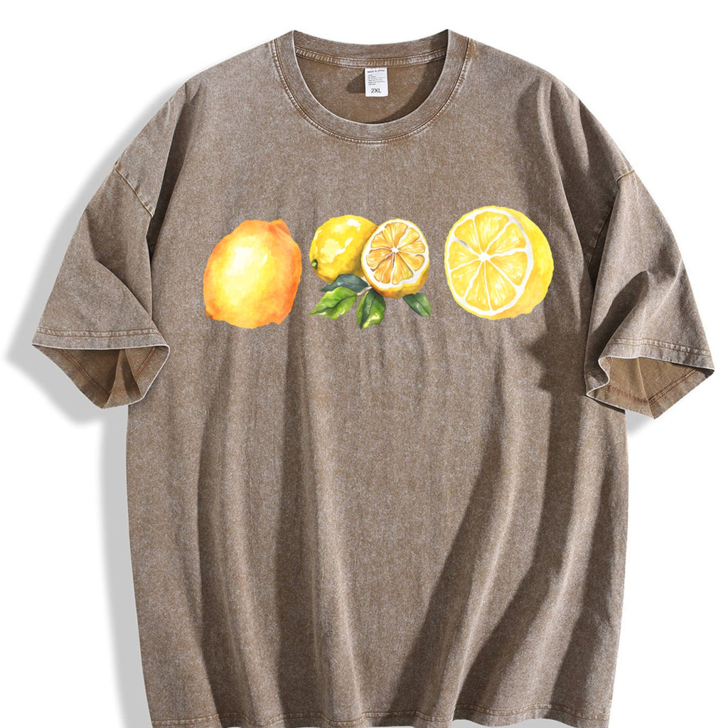 Lemon 90s Vintage Washed T-Shirt product image 3