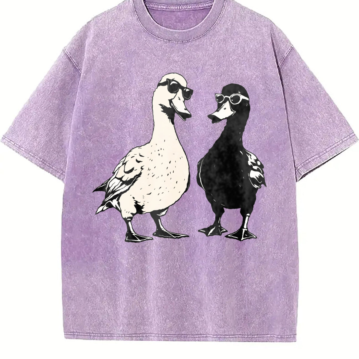 Cool Ducks With Sunglasses Vintage Washed T-Shirt product image 6