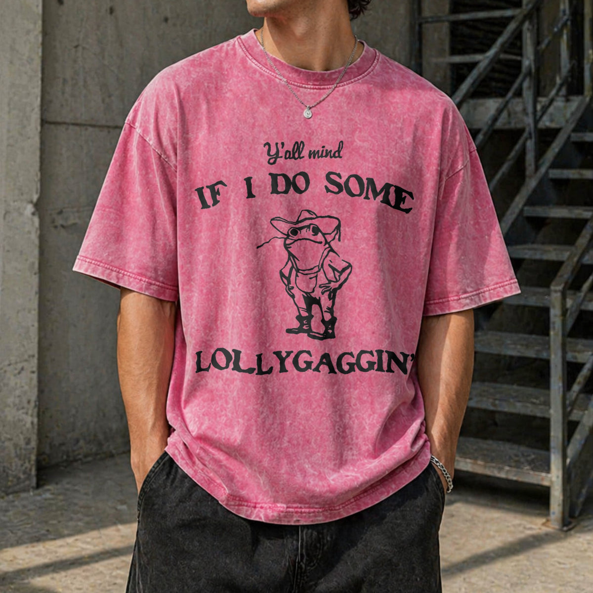 Lollygaggin Vintage Washed T-Shirt product image 7