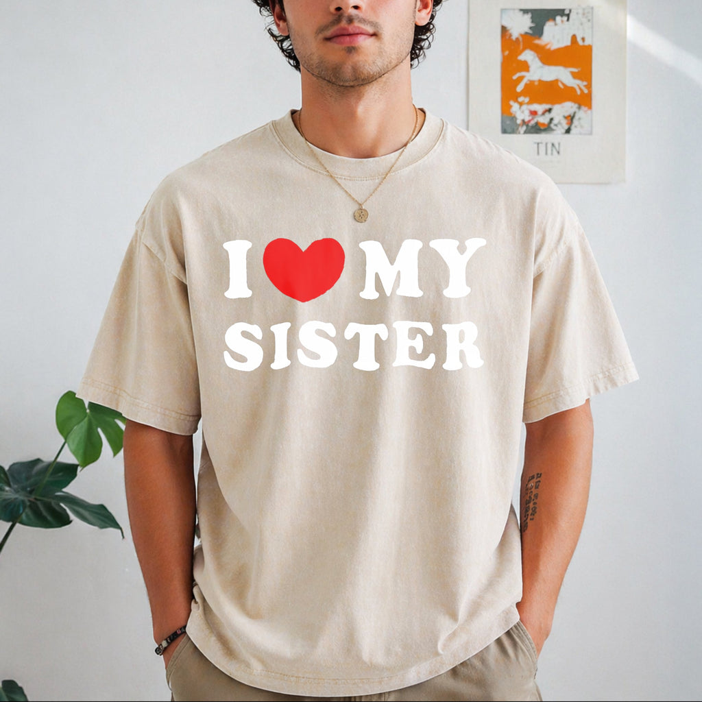 Bold I Love My Sister For Strong Sibling Bonds Vintage product image 1
