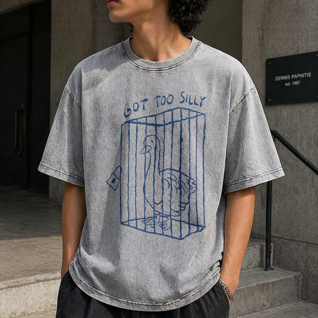 Got Too Silly Vintage Washed T-Shirt product image 5