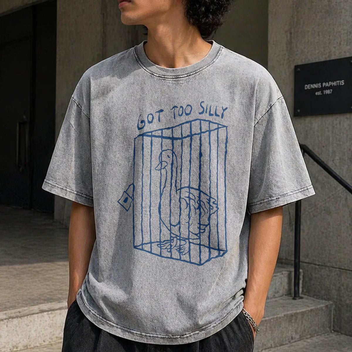 Got Too Silly Vintage Washed T-Shirt product image 5