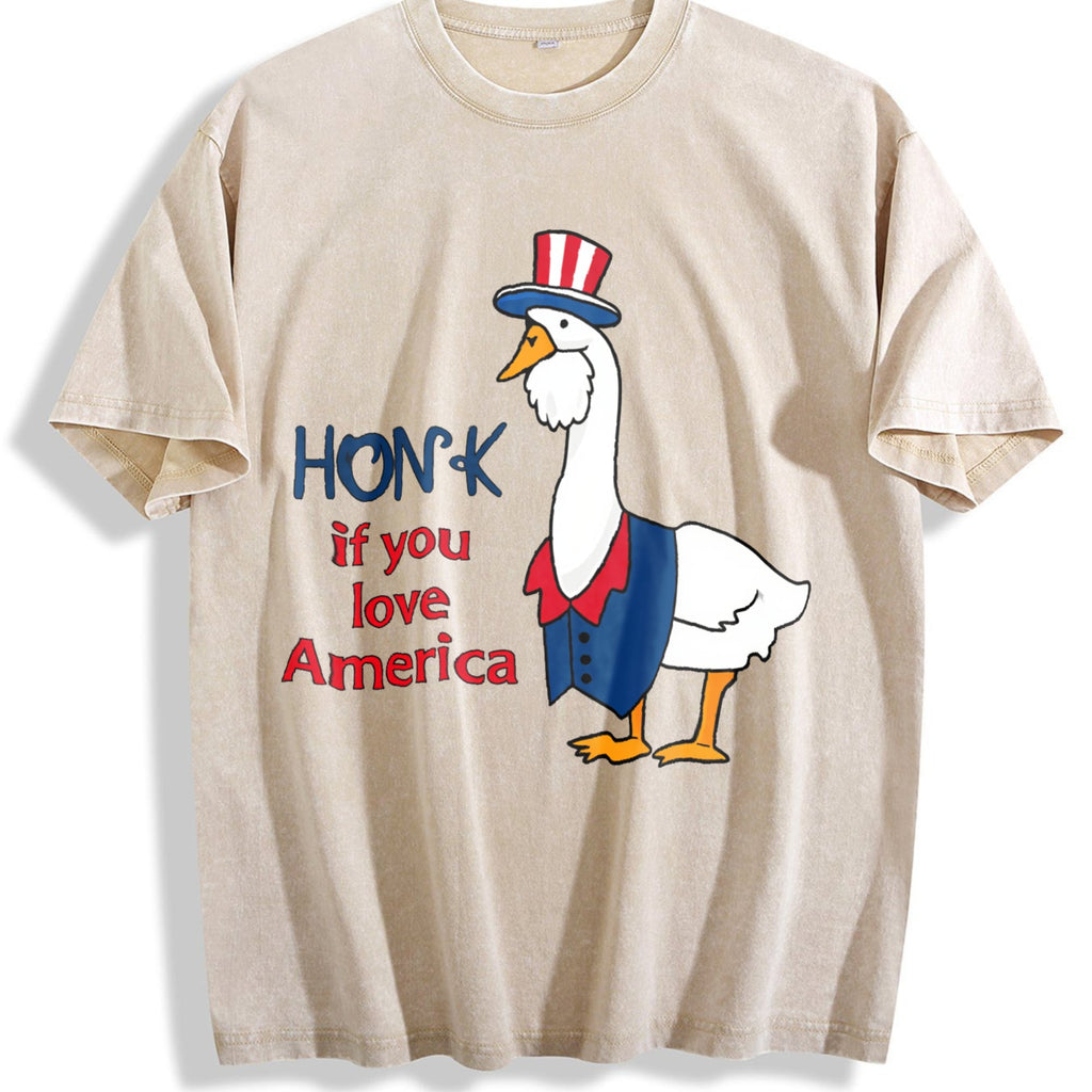 Silly Goose America Vintage Washed T-Shirt product image 1