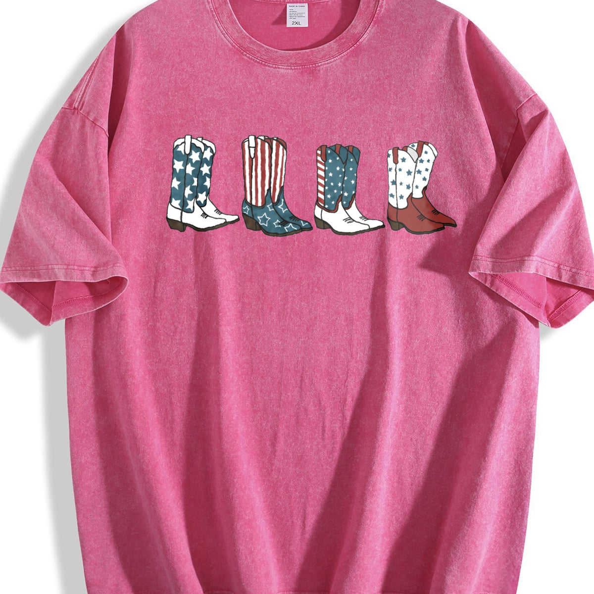 Fourth Of July Vintage Washed T-Shirt product image 5