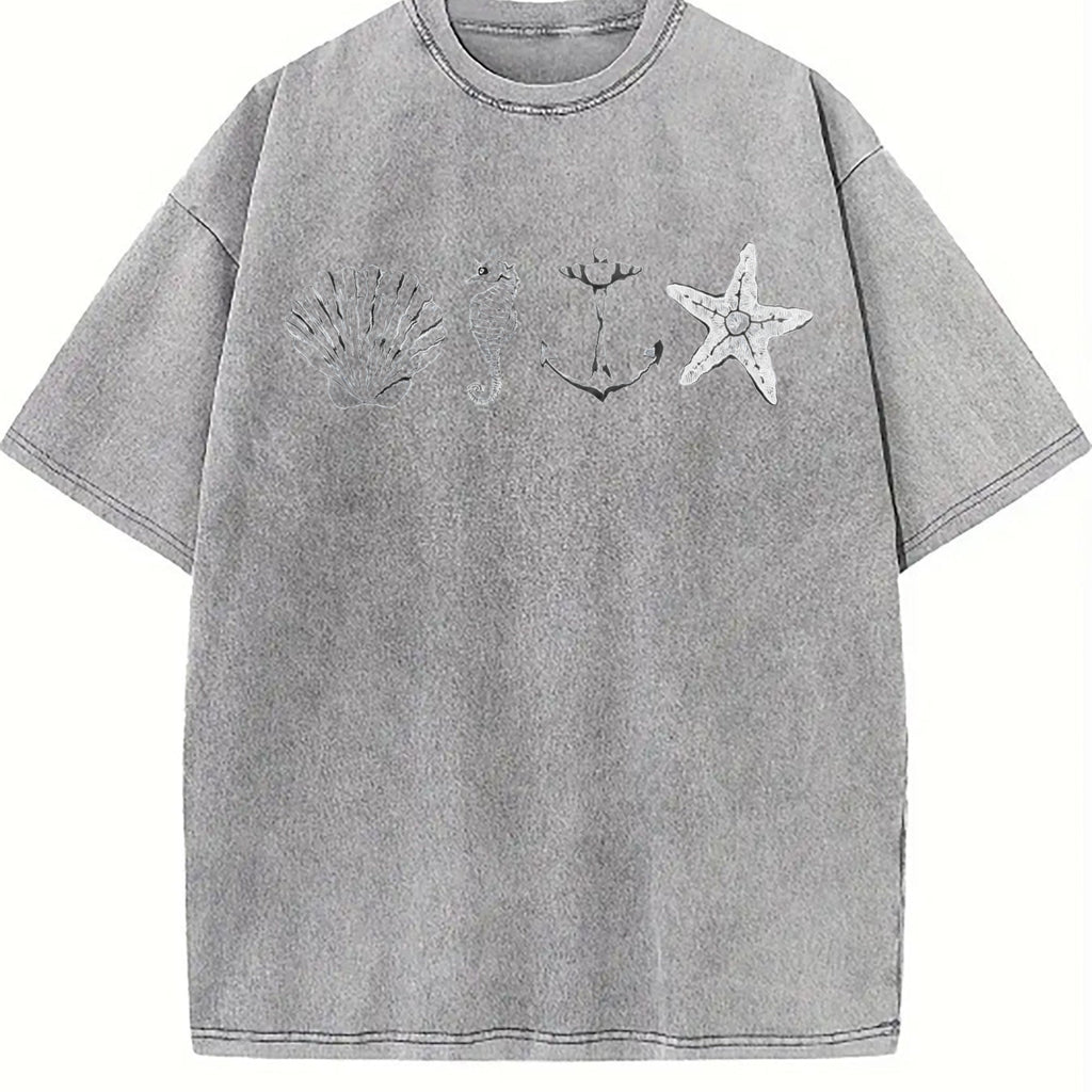 Ocean Sail 90s Vintage Washed T-Shirt product image 5