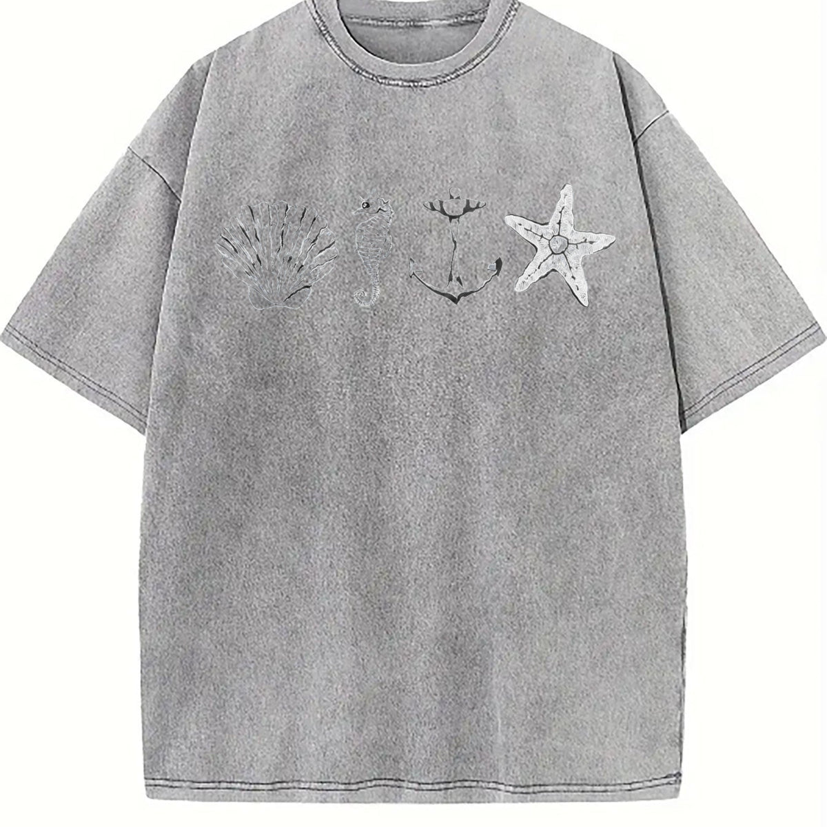 Ocean Sail 90s Vintage Washed T-Shirt product image 5