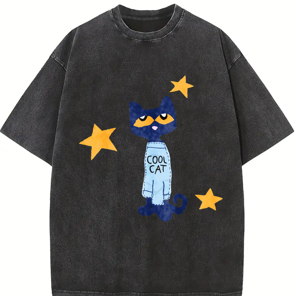 Halloween Christmas Geometric Vintage Washed T-Shirt product image 2