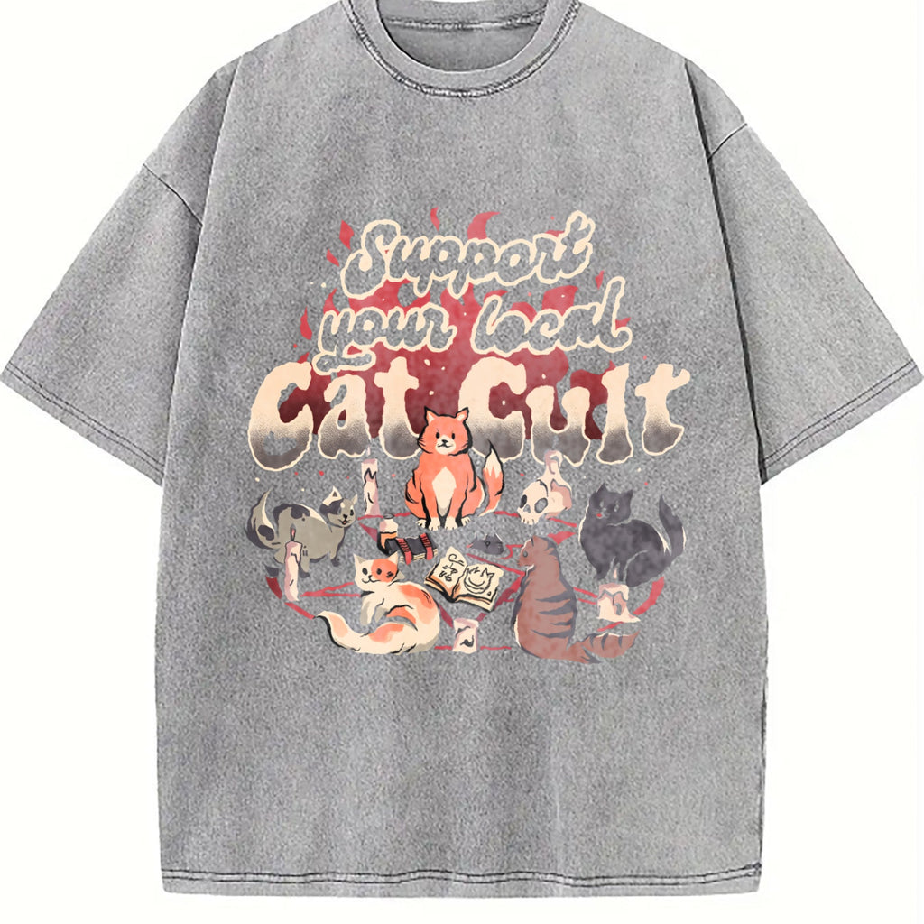 Cat Cult - Black Enthusiast 'support Your Local Vintage product image 4