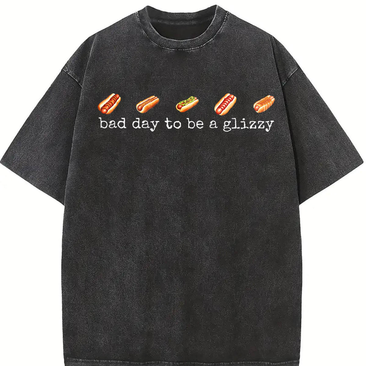 Hot Dog Vintage Washed T-Shirt product image 2