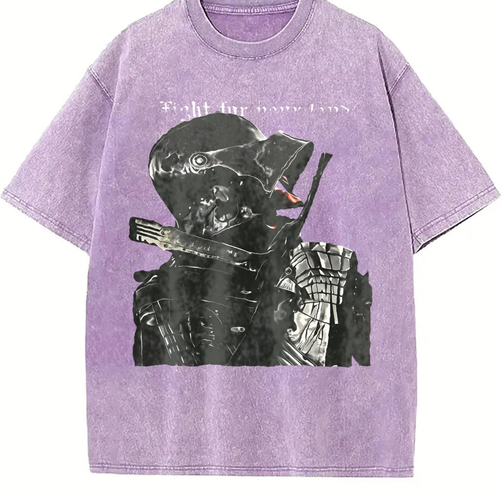 Knight Is Vintage Washed T-Shirt product image 6