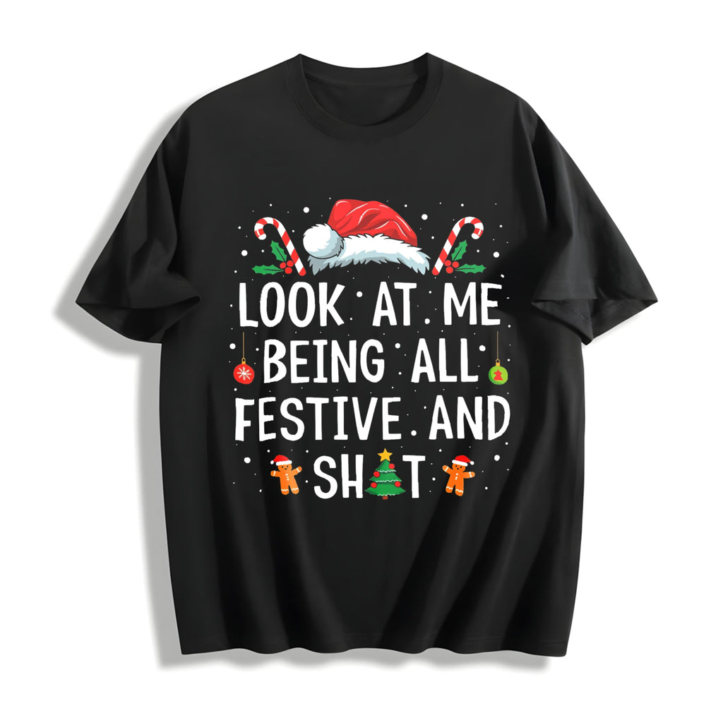 Christmas Jumper - At Me Being All Festive And Shit Funny product image 1