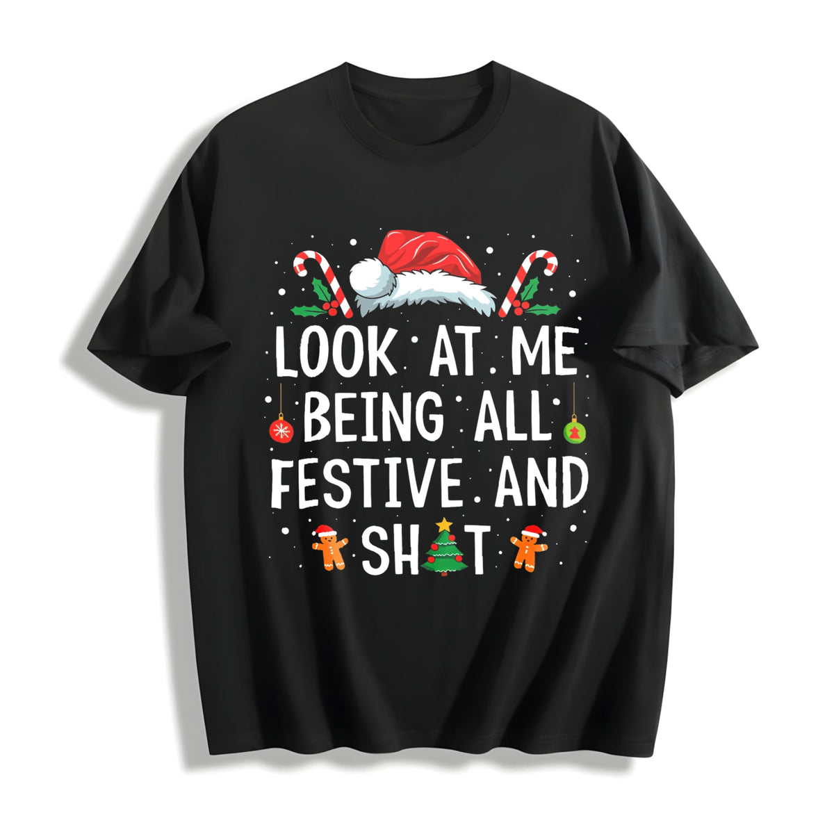 Christmas Jumper - At Me Being All Festive And Shit Funny product image 1