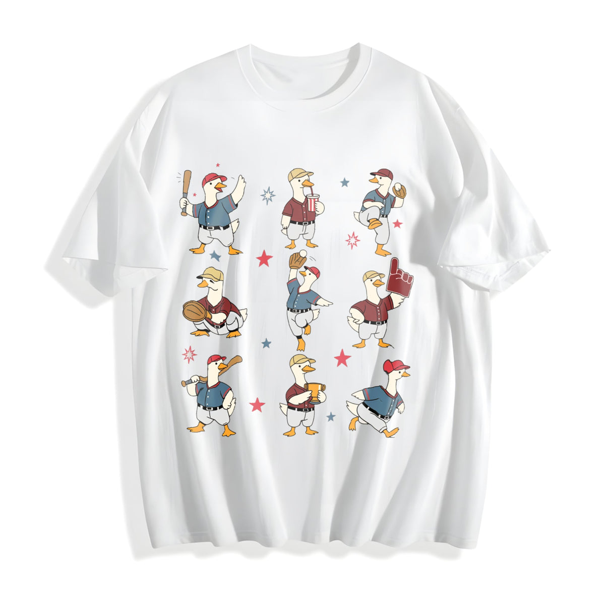 Silly Goose Baseball Cotton T-Shirt product image 2