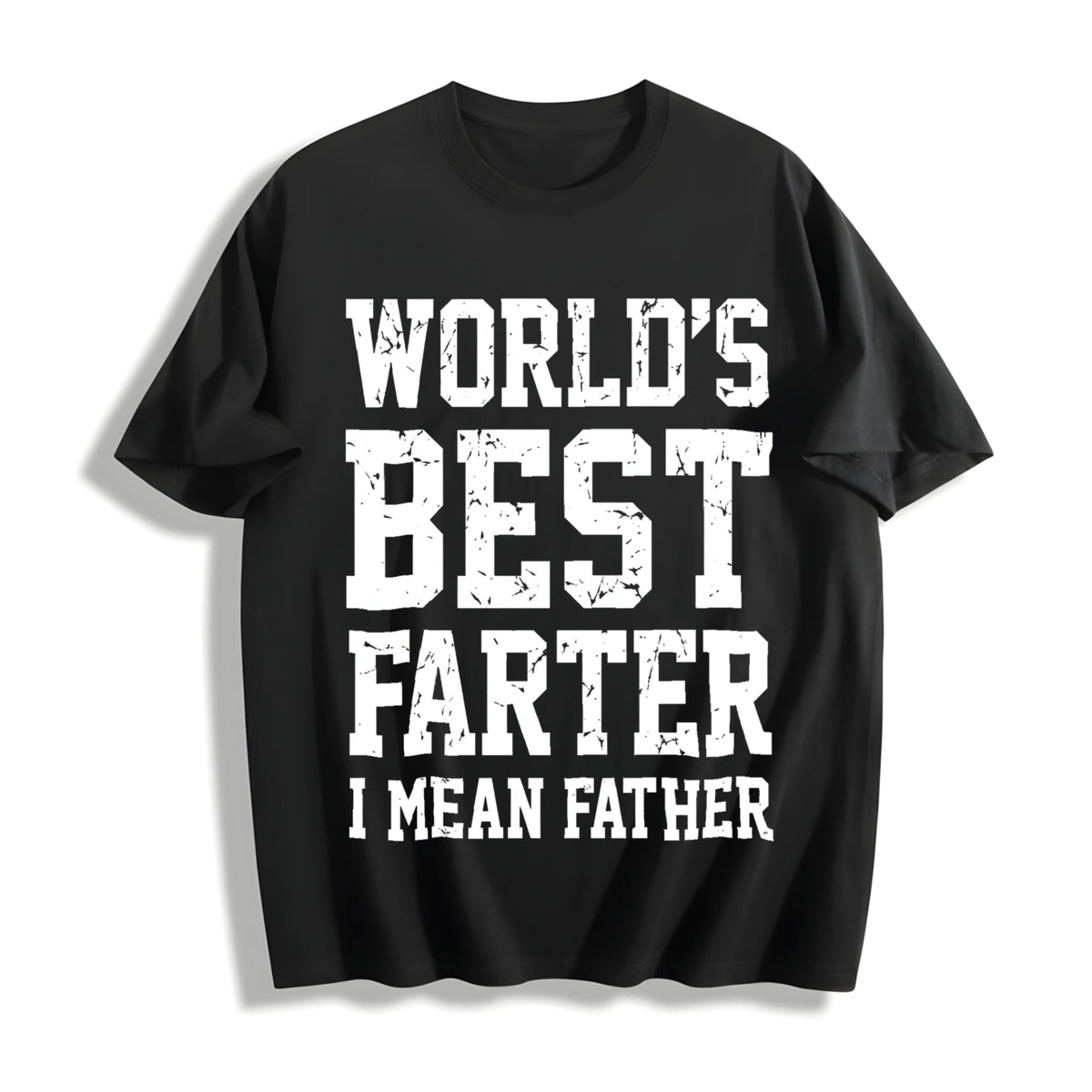 World Best Farter I Mean Father Cotton T-Shirt product image 1