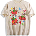 Cute Tomato Party Vintage Washed T-Shirt product image 1