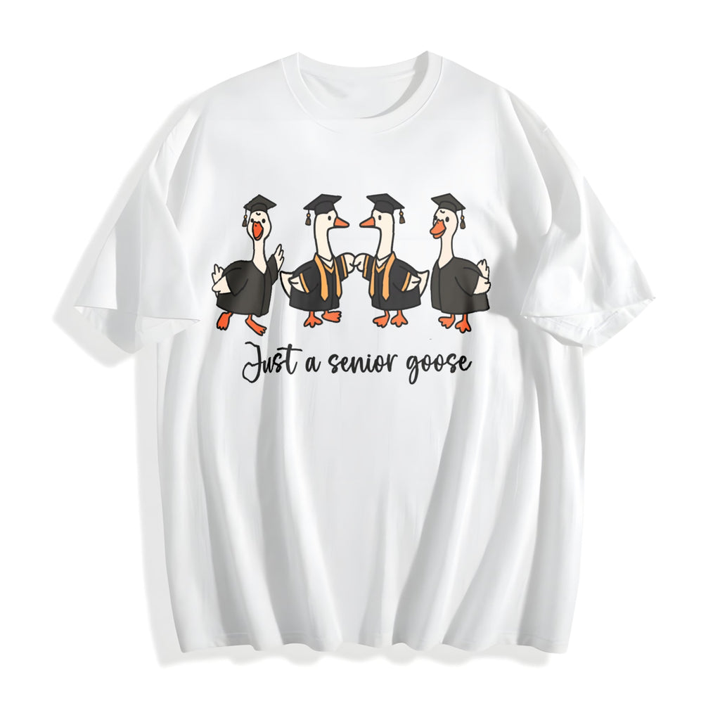 Preppy Graduation Goose Cotton T-Shirt product image 2