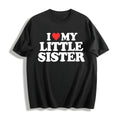 Made In USA I Love My Little Sister - Heart Funny Fun product image 1