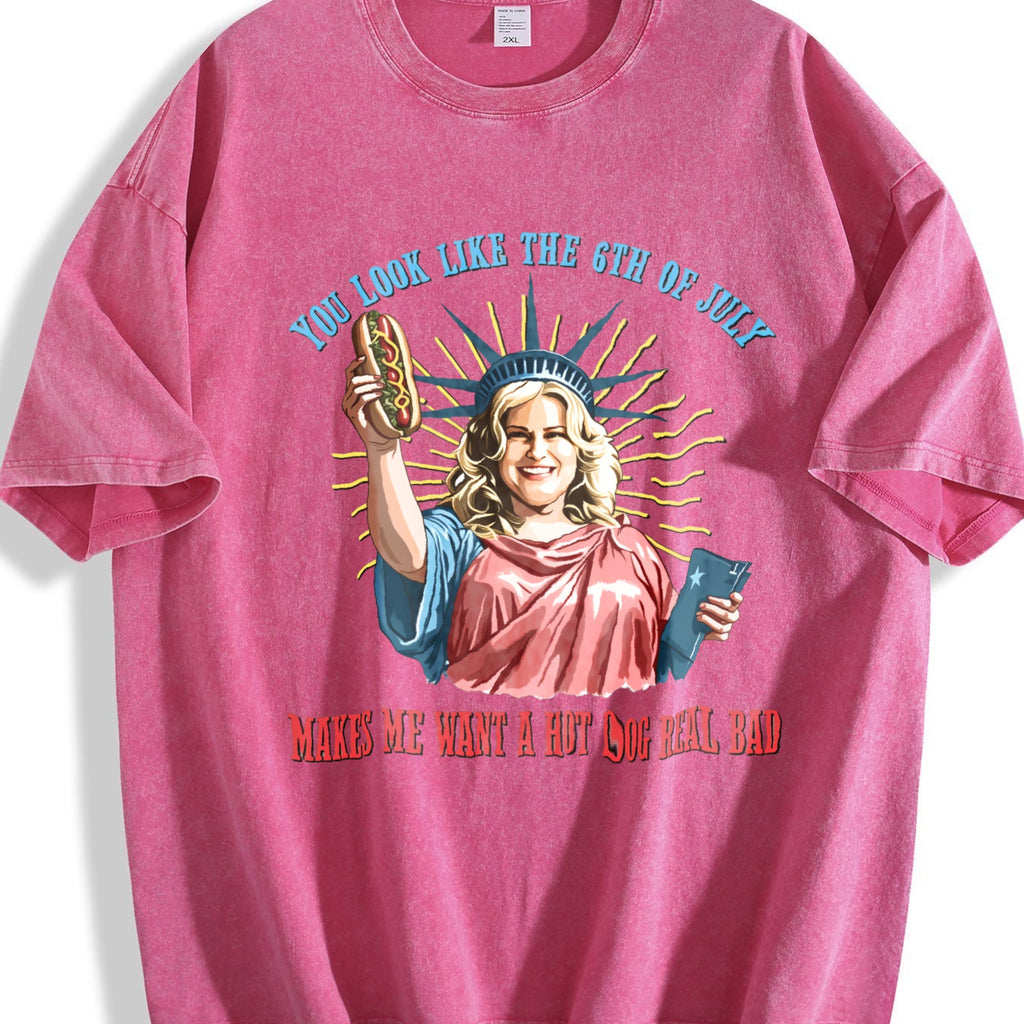 You Like The 4th Of July Makes Me Want A Hot Dog Real product image 5